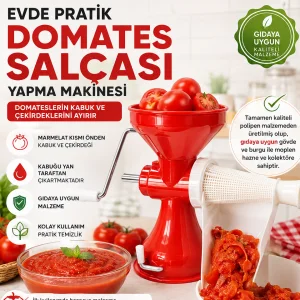 Ev Tipi Salça Makinesi